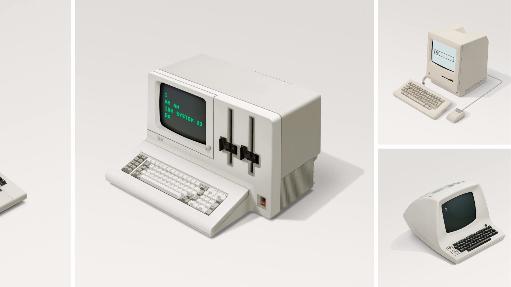 Гид среди «древних» компьютеров: Как выглядели первые Mac и компьютеры IBM?