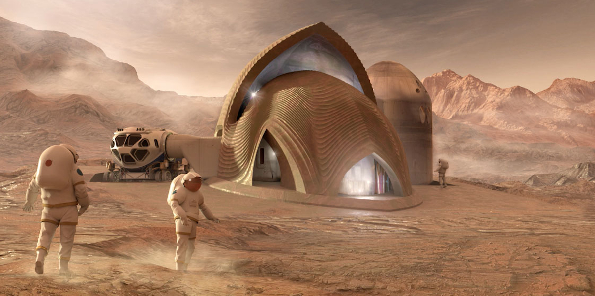Финалисты конкурса NASA показали модели жилья на Марсе