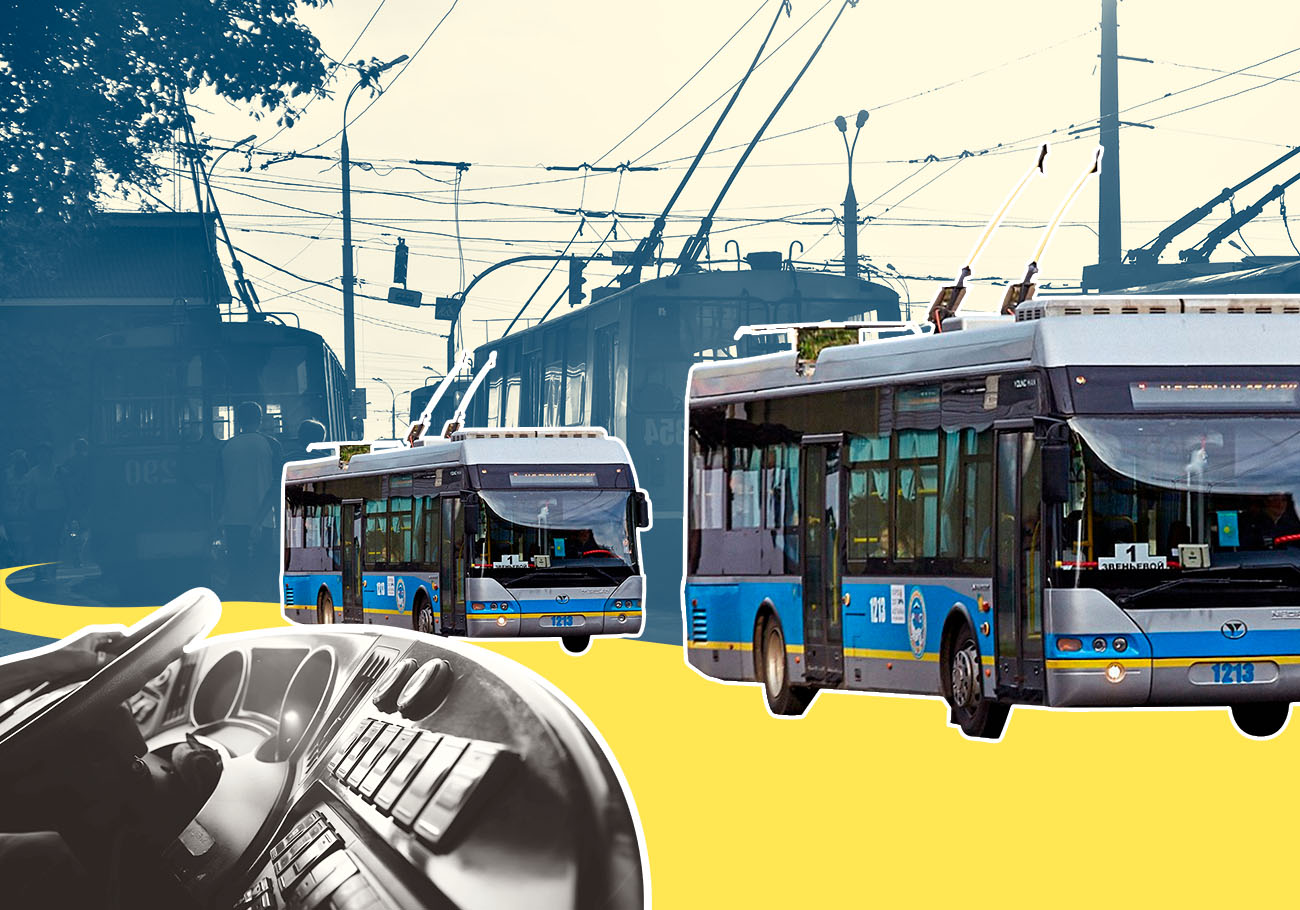 Почему в Алматы женщин-водителей общественного транспорта меньше, чем мужчин