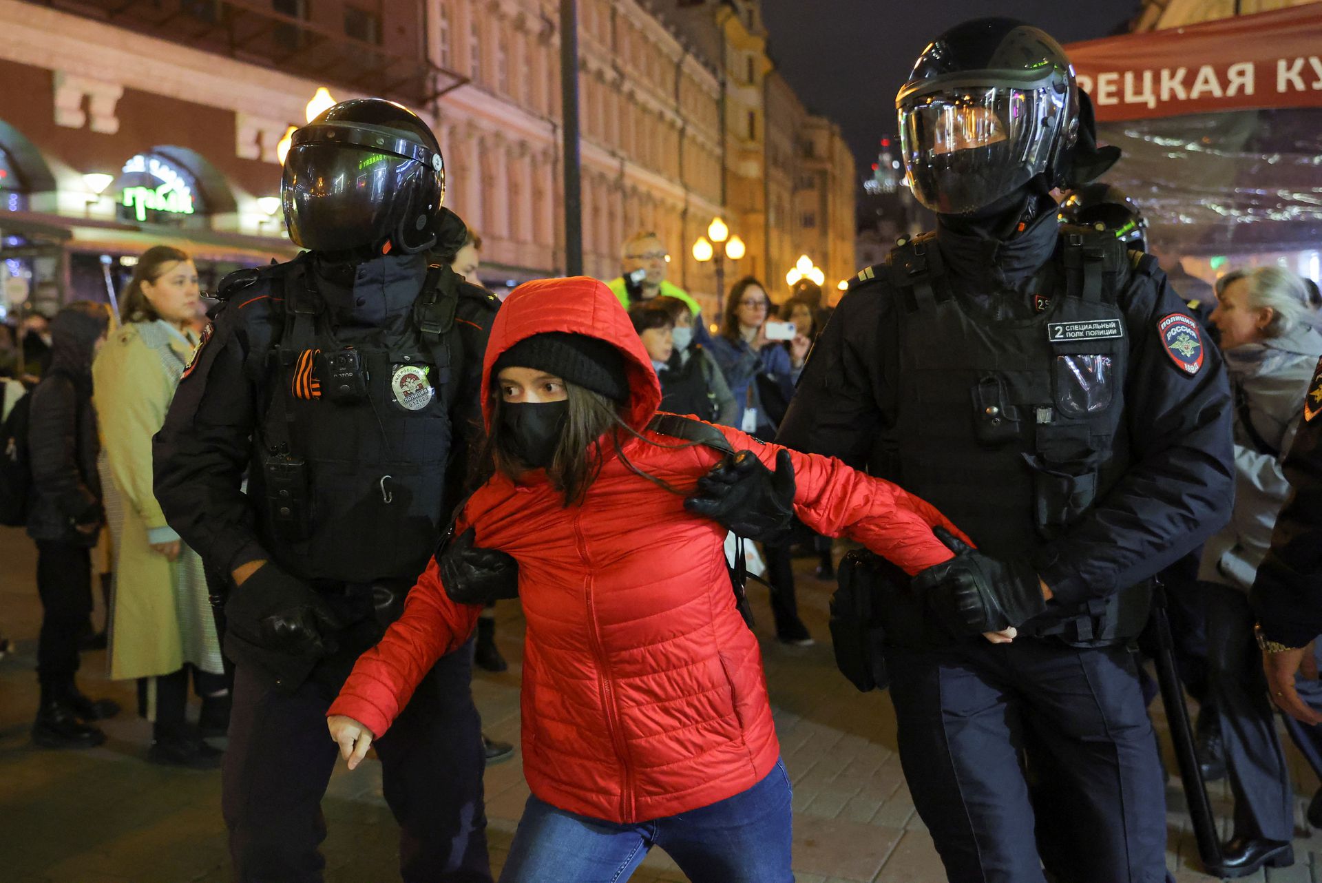 В городах России прошли протесты против мобилизации 