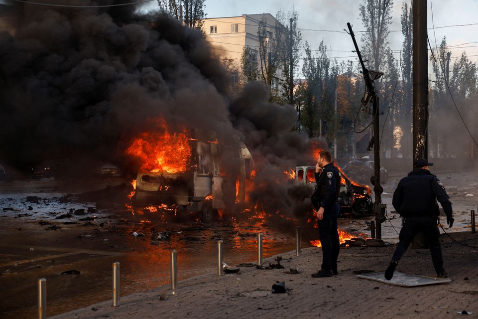 Киев и другие города Украины пострадали от взрывов 