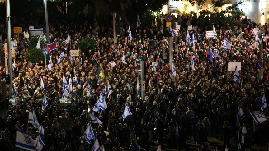В Израиле прошла массовая акция протеста против правительства 